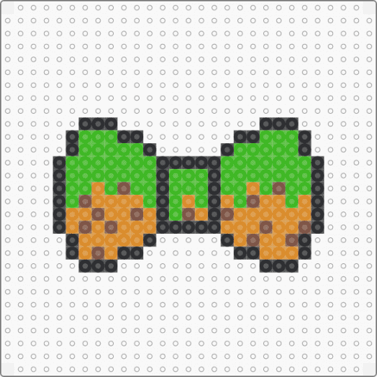 Micraft Bow - green,orange