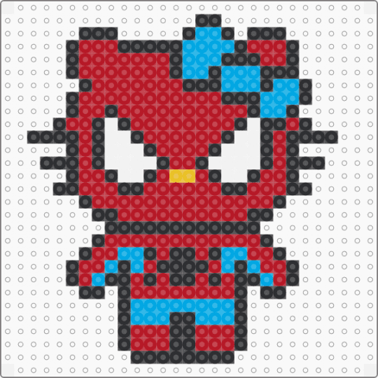 Spider Kitty - red