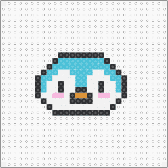 Aminal 15 - white,light blue
