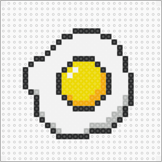 Egg 1 - white,yellow