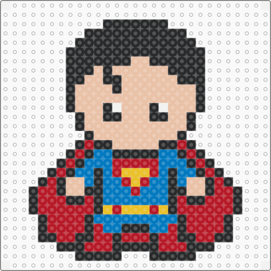 Superman 1 - red,beige