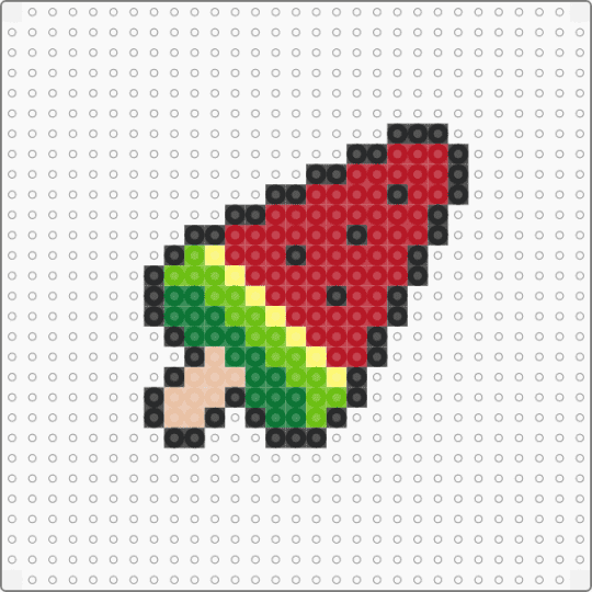 Watermelon 1 - green,red