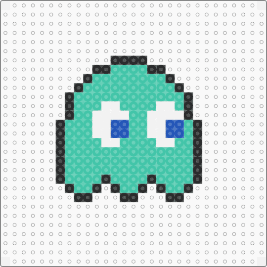 Pacman 2 - teal