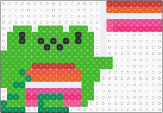 Lesbian frog - 