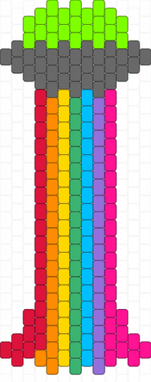 ufo tie - green,gray,pink,red,ufo,space,tie,rainbow,alien,stars