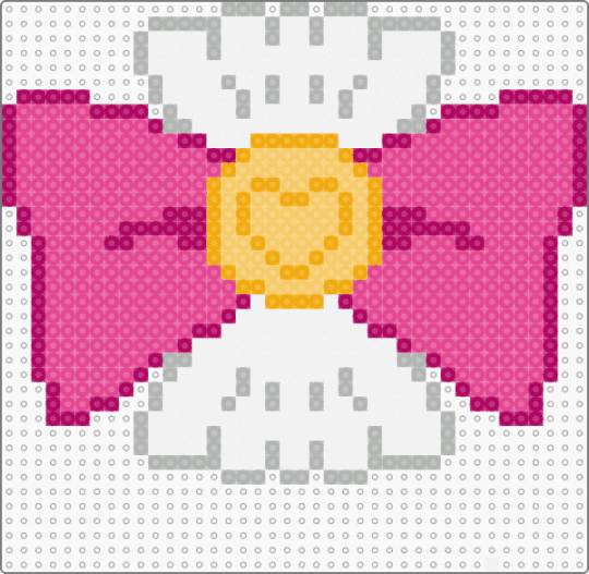 cure happy bow - pink
