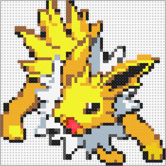 Jolteon - yellow,orange,tan,pokemon,jolteon,eeveelution,gen 1,nintendo,electric