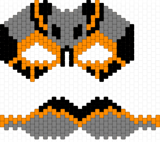 Biograft Mask 1/2 - gray,orange,phighting,black,grey,roblox,mask