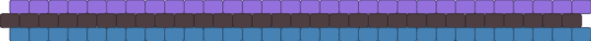 Androsexual Cuff - blue,purple,brown