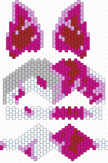 Subspace Mask // REMIX - pink,phighting,subspace,roblox,white,mask