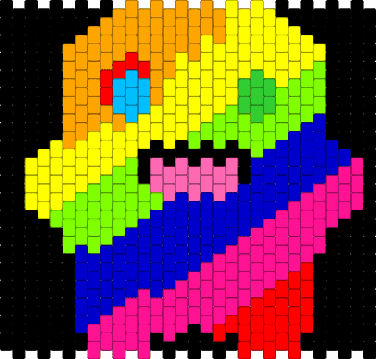 oogah boogah fuggler - be you, colorful, fugler, green, june is near, monster, oogah boogah, pink, pride, rainbow, yay, yellow