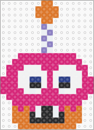 Funtime cupcake - pink,fnaf,cupcake fnaf,funtime fnaf