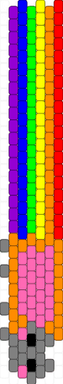 Nyan 1 - pink,orange,purple