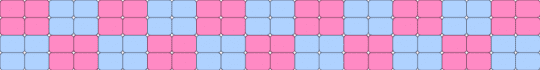 cuff - light blue, pink