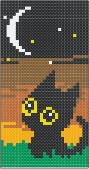Kitten - black,tan,green