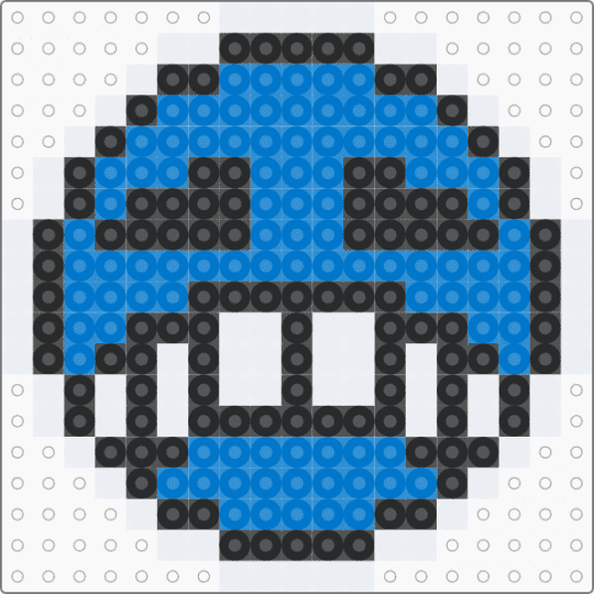 Ace charm (1) - blue,white