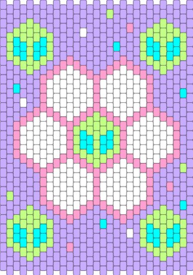 Aliens & Flowers - pink