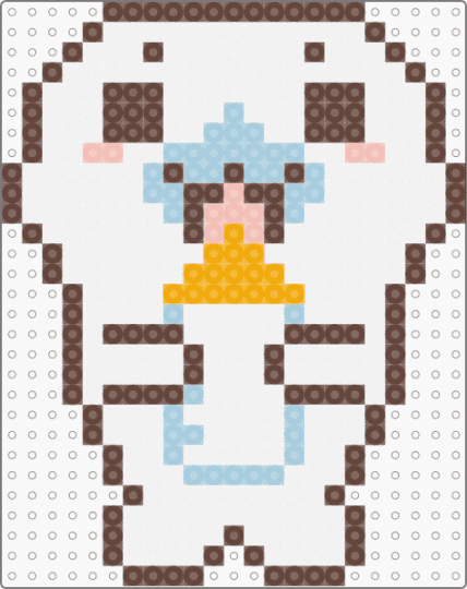 baby mamegoma - upd - white,brown