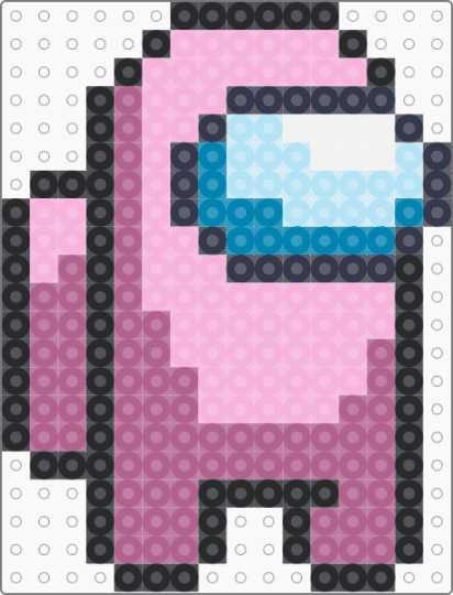 Rose Crewmate - pink,amongus,rose,crewmate
