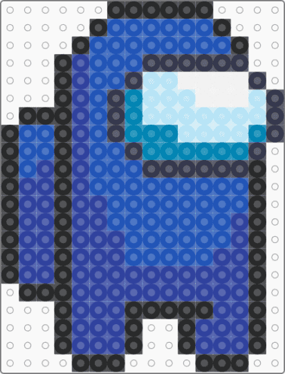 Blue Crewmate - blue,purple,amongus,crewmate