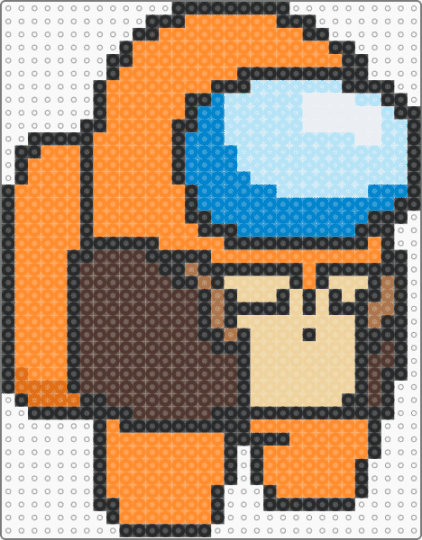 Orange (Among Us Show) - orange,brown,amongusshow,amongus