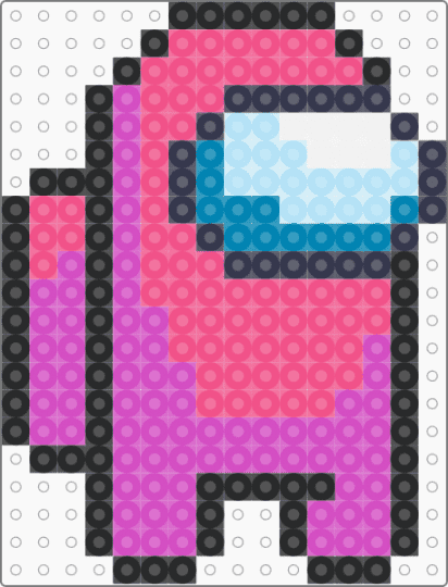 Pink Crewmate - pink,amongus,crewmate
