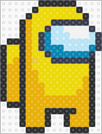 Yellow Crewmate - yellow,orange,amongus,crewmate