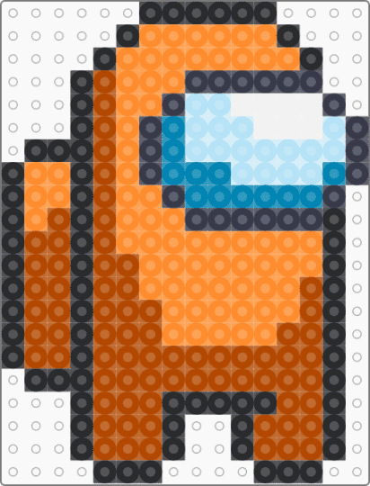 Orange Crewmate - orange,red,amongus,crewmate