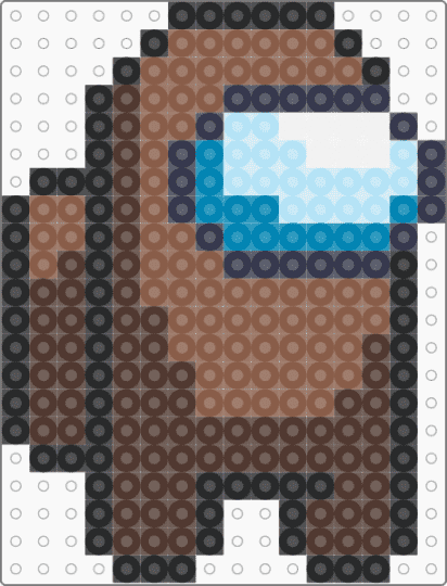 Brown Crewmate - tan,brown,amogus,crewmate
