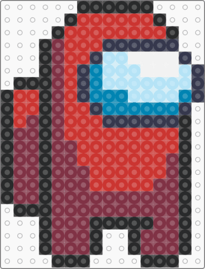 Red Crewmate - red,brown,amongus,crewmate