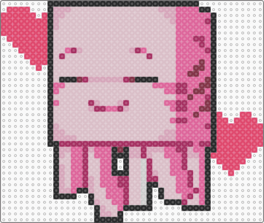 Happy Ghast (pink) - pink,beige,minecraft,ghast,happy ghast,dried ghast,games,gaming