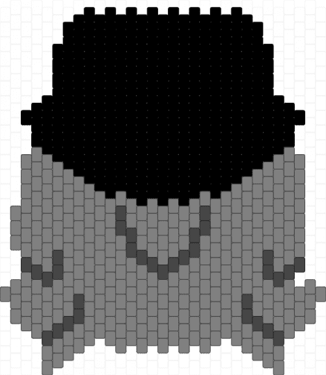 N bag back panel - dd, glitch, glitch prod, glitch productions, gray, md, murder drones, murder drones n, n