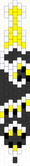 Solver tie - absolute solver, caution tape, cyn, eldritch j, eloritch j, jcjenson, md, murder drones, white, yellow