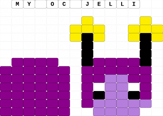 Jelli :3 - character, jelli, oc, pink, purple, tadc, tadc oc, tamagotchi, the amazing digital circus