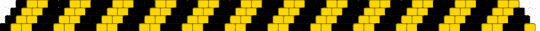 Murder Drones caution tape tie neck piece - black,yellow
