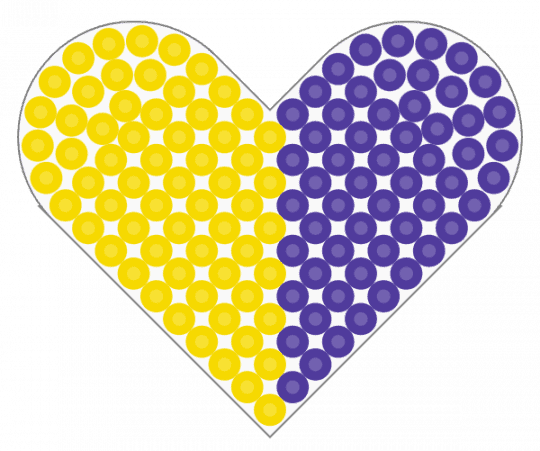 NUzi Heart - give me back my kids, heart, n x uzi, nuzi, purple, ship, yellow