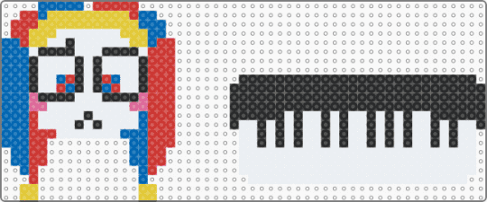 Pomni ep 9 credits - white,blue,red,pomni,tadc,the amazing digital circus,jester,cotdconcerts,yellow