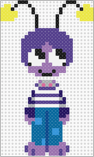 Jelli full body - blue, pink, purple