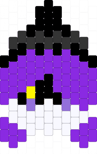 Uzi charm - cotdemohairstyles, drone, glitch prod, glitch productions, md, murder drones, murder drones uzi, purple