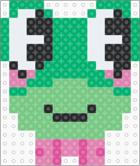 Ribbit charm - green,teal,ribbit,tadc,circus,the amazing digital curcus,frog,ep 9,the last act