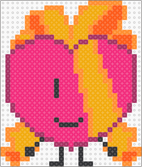 Valentine Korfc | Korean Fried Chicken :] - orange, pink
