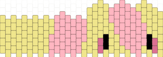 Fluttershy cuff :3 - yellow,pink