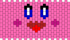 Kirby 2.0 - kirby,nintendo,cuff,character,playful,joy,expression,facial features,videogame,pink