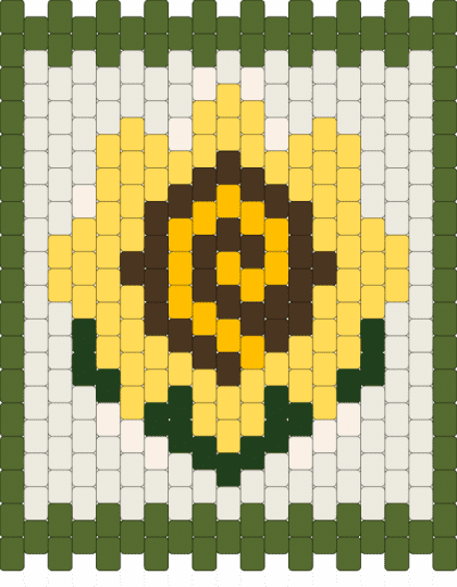 Mini Flower Banner - flowers, gold, sunflower, wallhanging, yellow