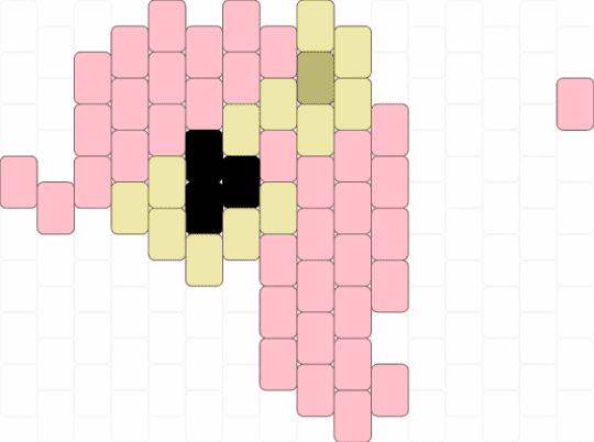 Fluttershy from mlp - pink,my little pony,fluttershy,mlp,kandi charm