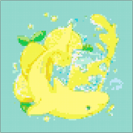 lemon shark - light blue,yellow