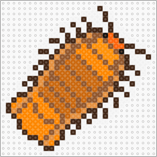 Ducky isopod II - orange