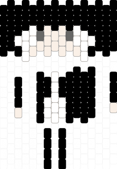 akutagawa doll - black, white