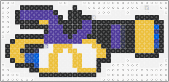 mini splatling - white,purple,yellow