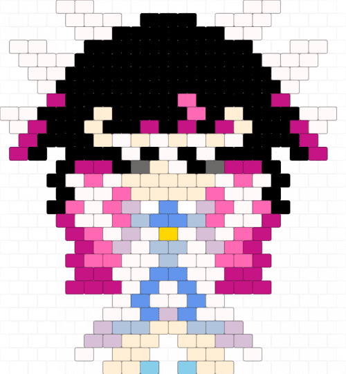 columbina - beige, columbina, genshin impact, pink